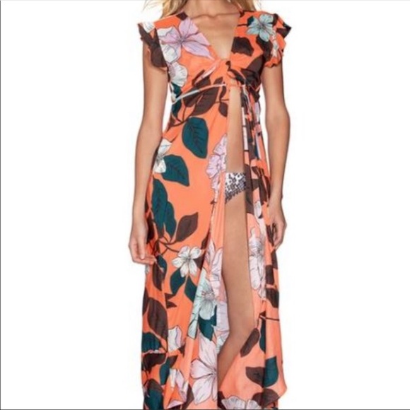 MAAJI Blooming Adele Kimono Cover-up Duster - Picture 3 of 6